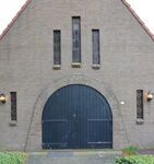 De voorkant van de kerk.
<br/>
Richard Keijzer, 2014-10-27